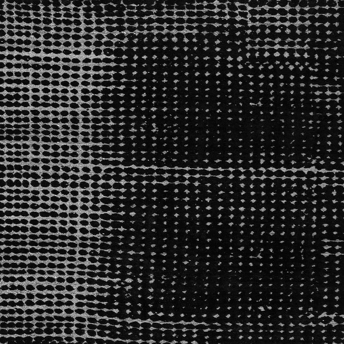 Square Machine Washable Oriental Gray Modern Rug, wshabs4412gry