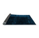 Sideview of Oriental Light Blue Modern Rug, abs4413lblu