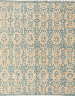 Abstract Green Modern Rug, abs4414