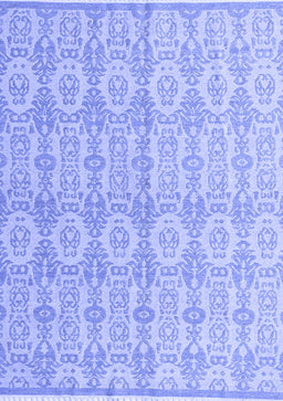 Abstract Blue Modern Rug, abs4414blu