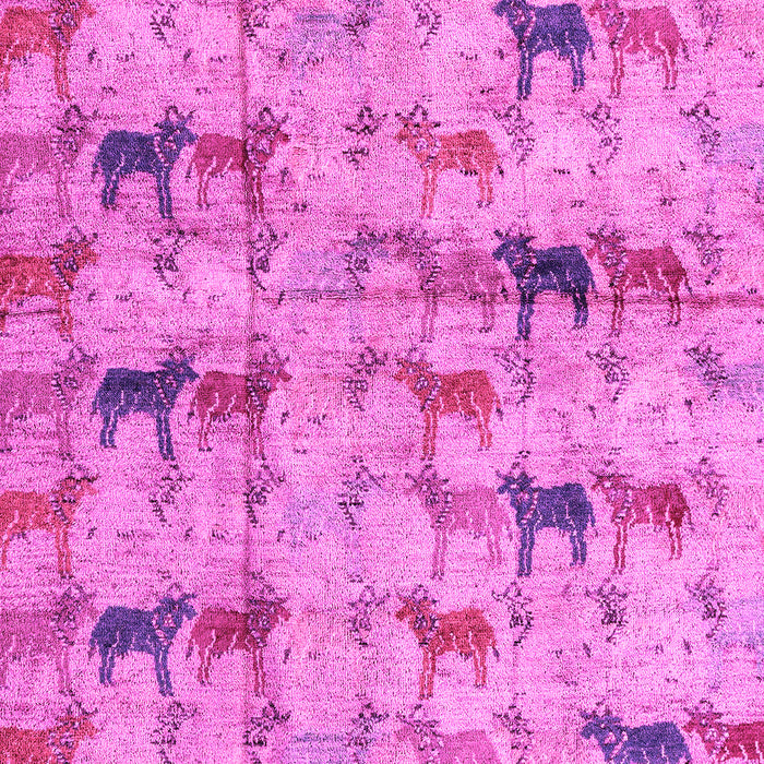 Machine Washable Abstract Pink Modern Rug, wshabs4415pnk