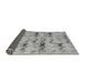 Sideview of Abstract Gray Modern Rug, abs4415gry