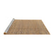 Sideview of Machine Washable Abstract Light Brown Rug, wshabs4416