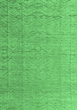 Abstract Emerald Green Modern Rug, abs4416emgrn