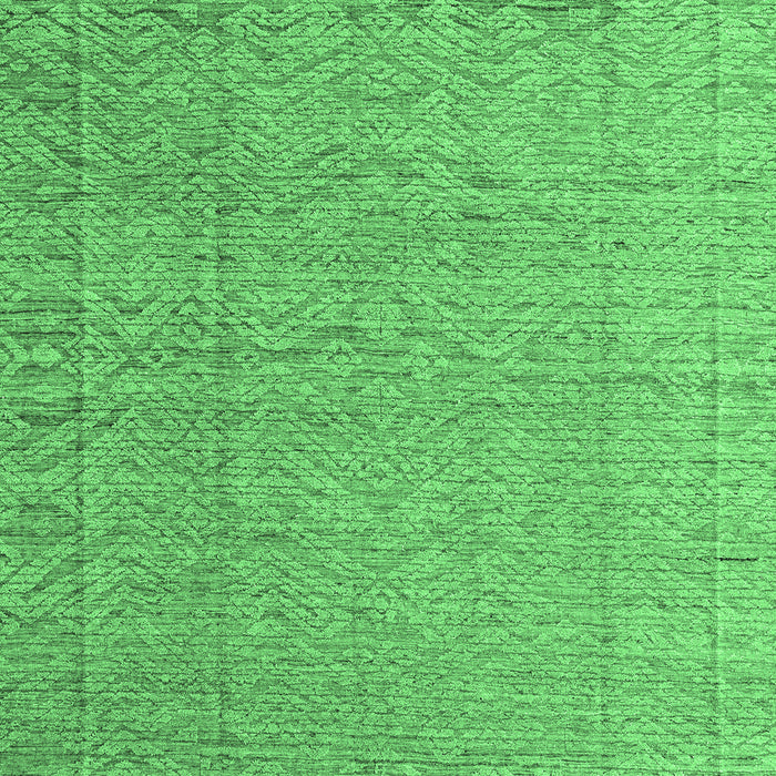 Abstract Emerald Green Modern Rug, abs4416emgrn
