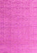 Machine Washable Abstract Pink Modern Rug, wshabs4416pnk