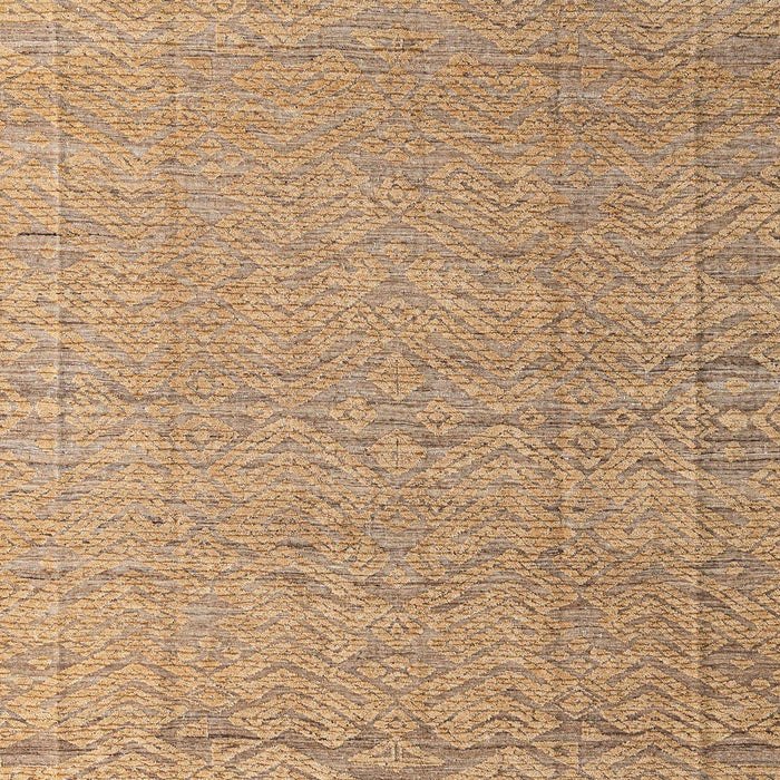 Abstract Light Brown Modern Rug, abs4416
