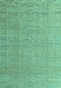 Abstract Turquoise Modern Rug, abs4416turq