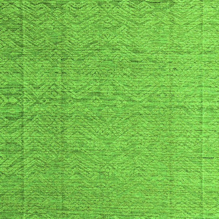 Machine Washable Abstract Green Modern Area Rugs, wshabs4416grn