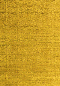 Abstract Yellow Modern Rug, abs4416yw