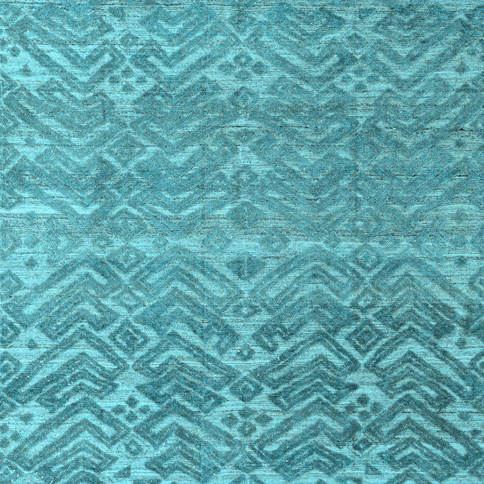 Machine Washable Abstract Light Blue Modern Rug, wshabs4417lblu