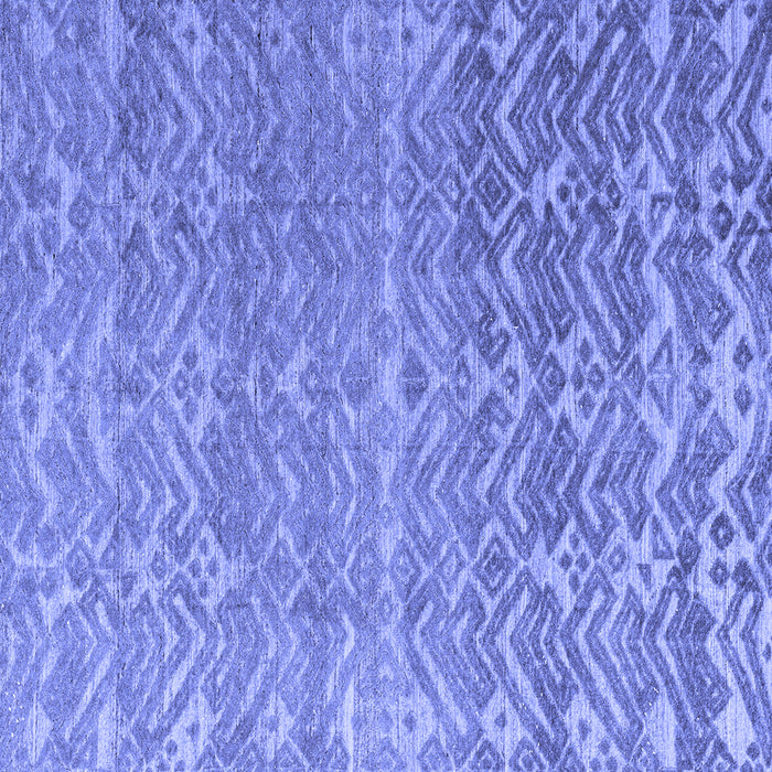 Square Machine Washable Abstract Blue Modern Rug, wshabs4417blu