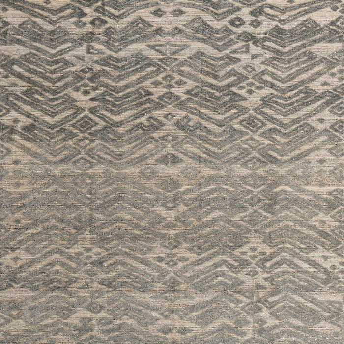 Square Machine Washable Abstract Army Brown Rug, wshabs4417