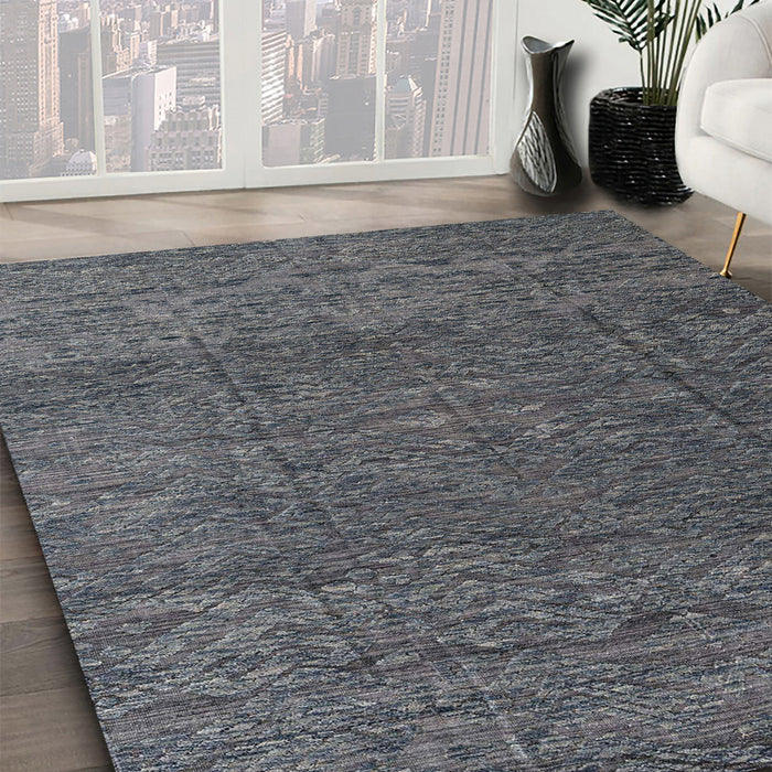 Machine Washable Abstract Gray Rug in a Family Room, wshabs4418
