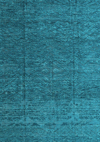 Abstract Light Blue Modern Rug, abs4418lblu