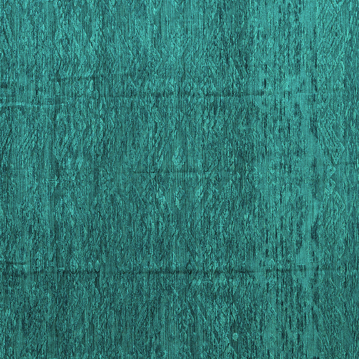 Square Machine Washable Abstract Turquoise Modern Area Rugs, wshabs4418turq