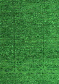 Abstract Green Modern Rug, abs4418grn