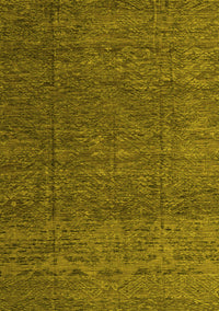 Abstract Yellow Modern Rug, abs4418yw