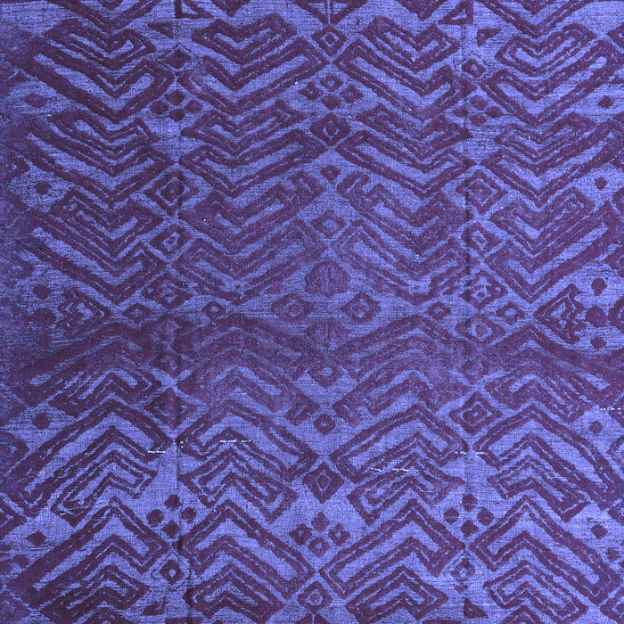 Abstract Blue Modern Rug, abs4419blu