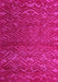 Machine Washable Abstract Pink Modern Rug, wshabs4419pnk