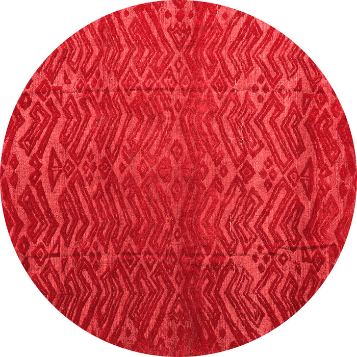 Abstract Red Modern Rug, abs4419red