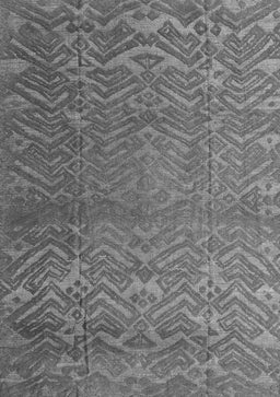 Abstract Gray Modern Rug, abs4419gry