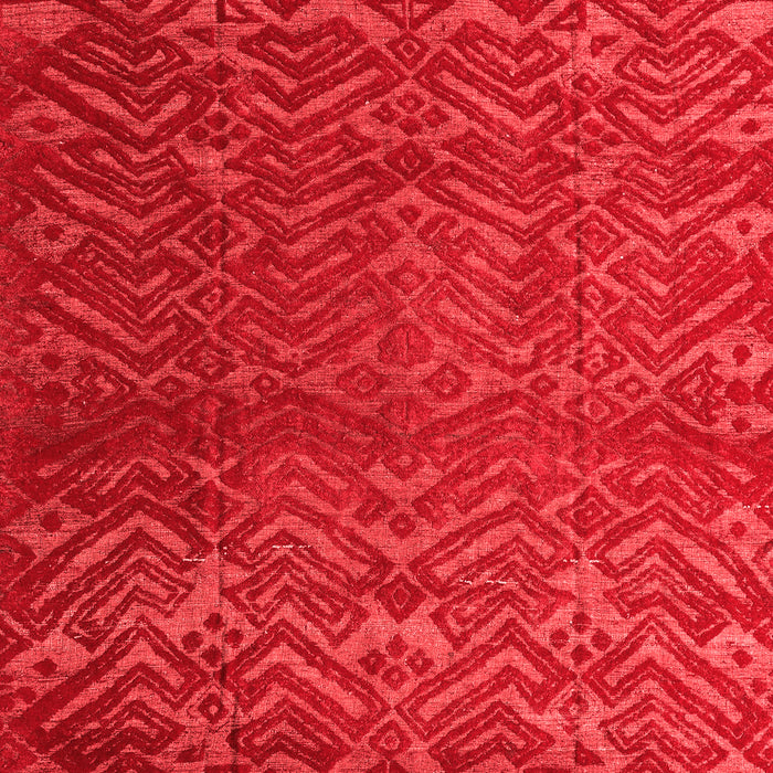 Abstract Red Modern Area Rugs