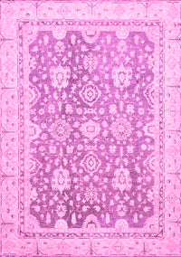 Oriental Pink Traditional Rug, abs441pnk