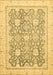 Oriental Brown Traditional Rug, abs441brn