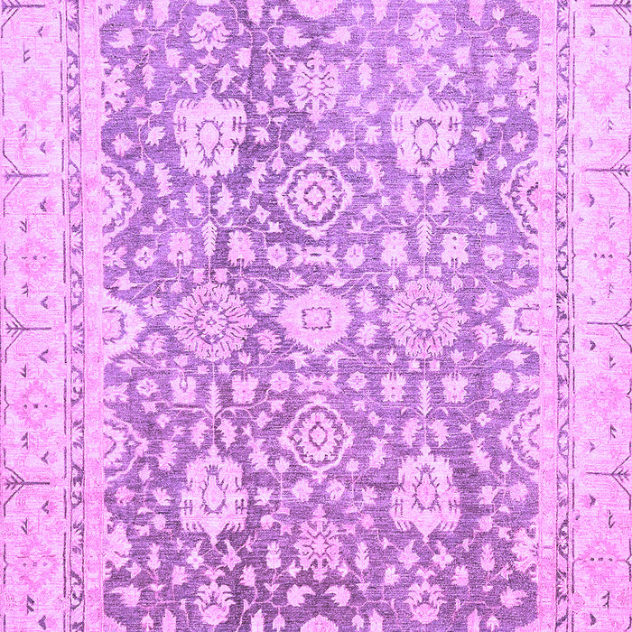 Machine Washable Oriental Purple Traditional Area Rugs, wshabs441pur