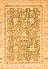 Oriental Orange Traditional Rug, abs441org