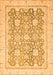 Oriental Orange Traditional Rug, abs441org