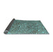 Sideview of Abstract Light Blue Modern Rug, abs4420lblu