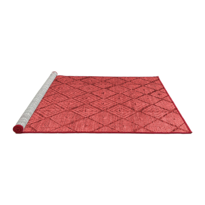 Modern Red Washable Rugs