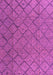 Machine Washable Abstract Purple Modern Area Rugs, wshabs4421pur