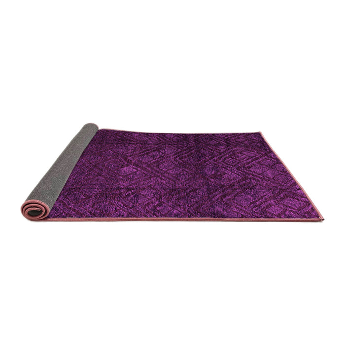 Sideview of Abstract Pink Modern Rug, abs4422pnk