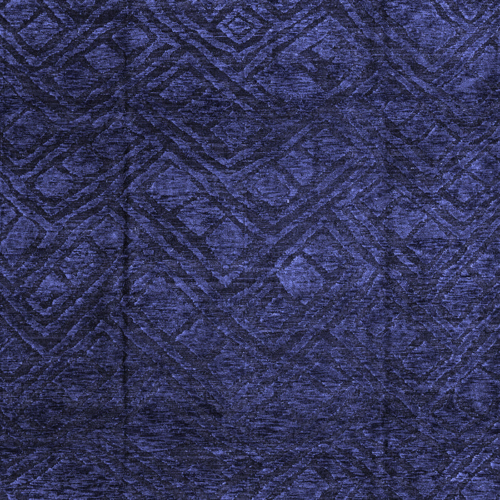 Abstract Blue Modern Rug, abs4422blu