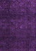 Abstract Purple Modern Rug, abs4422pur