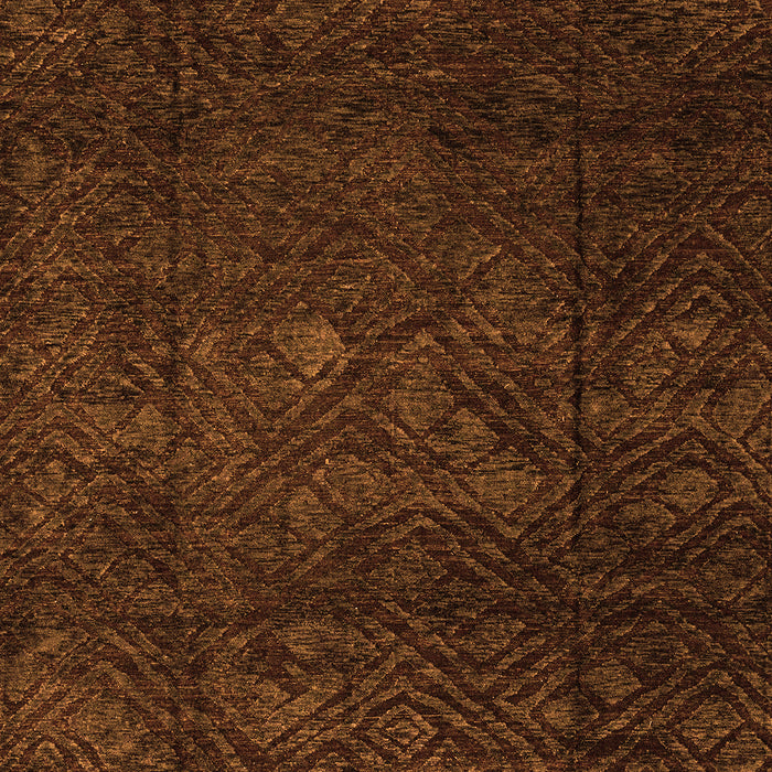 Machine Washable Abstract Orange Modern Area Rugs, wshabs4422org