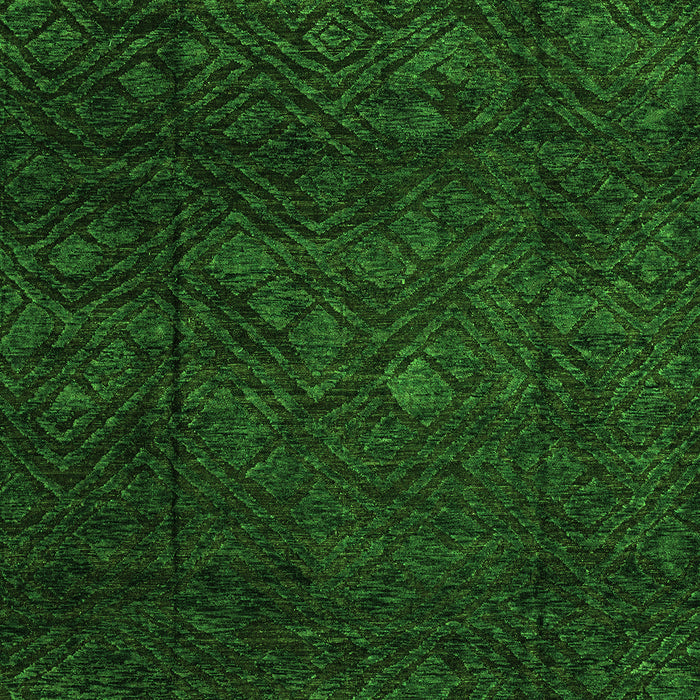 Machine Washable Abstract Green Modern Area Rugs, wshabs4422grn