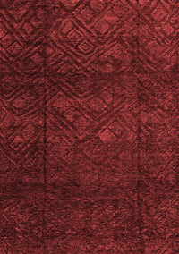 Abstract Red Modern Rug, abs4422red