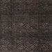 Square Abstract Gray Modern Rug, abs4422