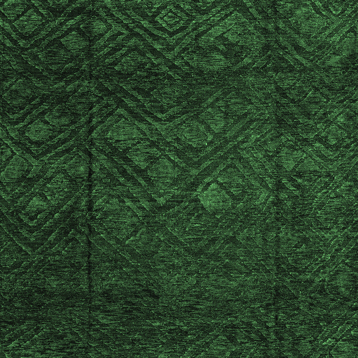 Abstract Emerald Green Modern Rug, abs4422emgrn