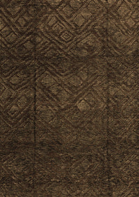 Abstract Brown Modern Rug, abs4422brn