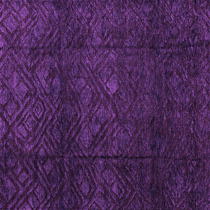 Square Machine Washable Abstract Purple Modern Area Rugs, wshabs4422pur