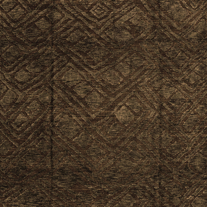 Machine Washable Abstract Brown Modern Rug, wshabs4422brn