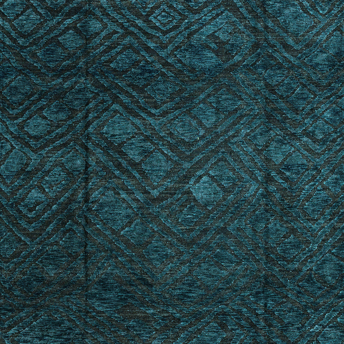 Abstract Light Blue Modern Rug, abs4422lblu