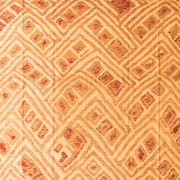 Abstract Orange Modern Rug, abs4423org