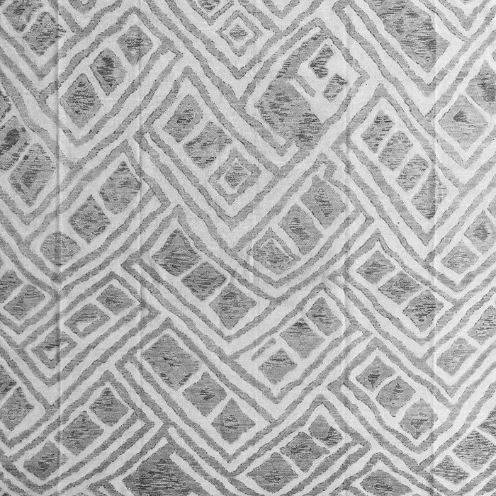 Machine Washable Abstract Gray Modern Rug, wshabs4423gry