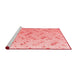 Modern Red Washable Rugs